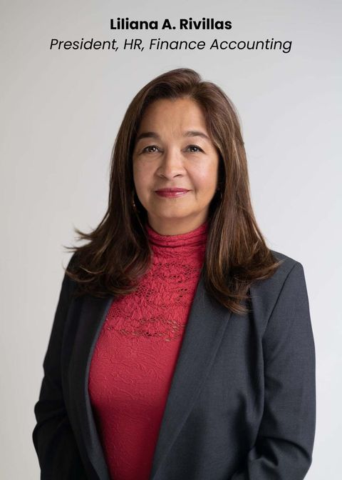 Liliana A. Rivillas, President · HR · Finance & Accounting